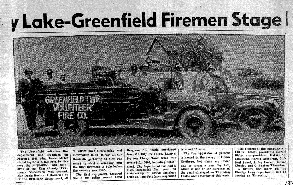 Greenfield Township Fire Department